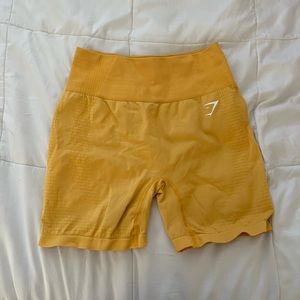 Gymshark Yellow Vital 2.0 Seamless Shorts 💛